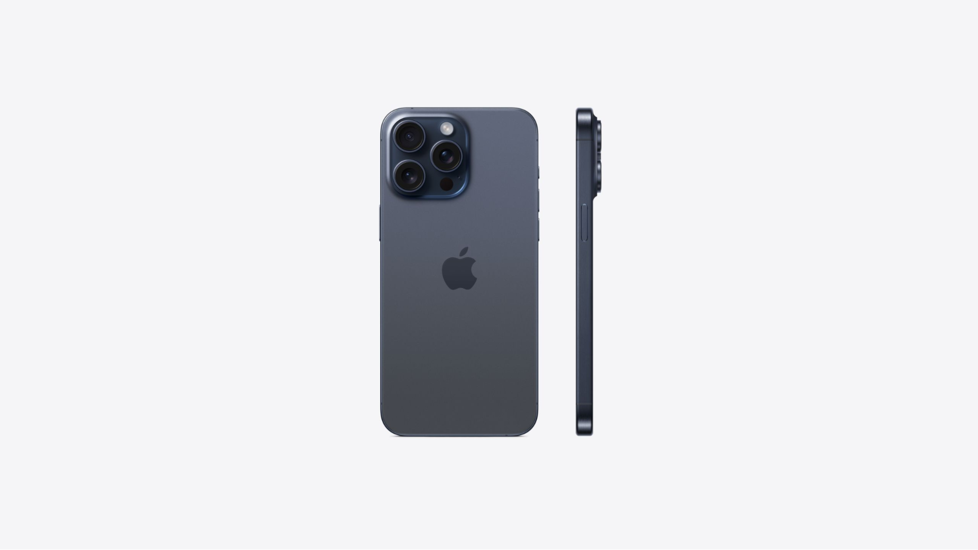 iPhone 15 màu Titan Xanh đậm, trầm và có chiều sâu phù hợp với người dùng thích nét đẹp trung tính
